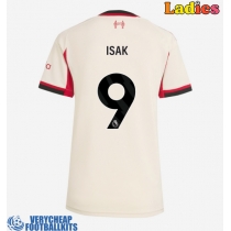 Liverpool Alexander Isak #9 Replica Away Shirt Ladies 2025-26 Short Sleeve